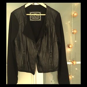 Faux Leather Jacket