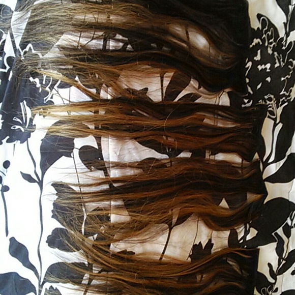 Brown blonde 100% human hair extensions
