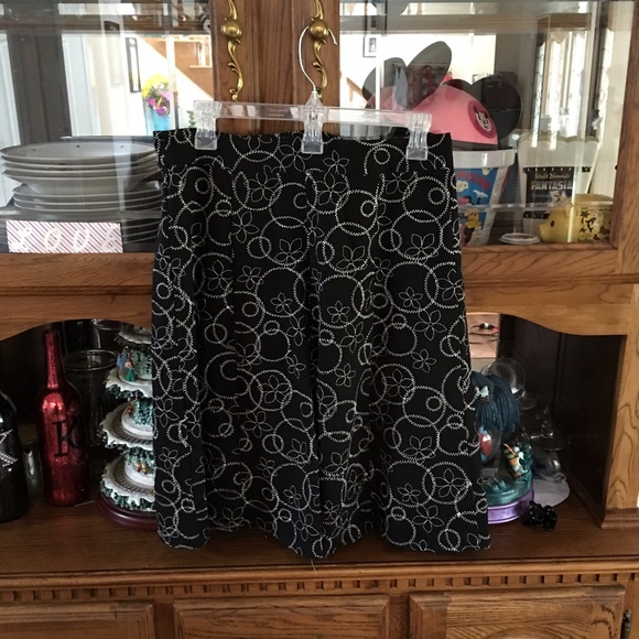Christopher & Banks Black Skirt