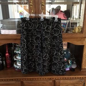 Christopher & Banks Black Skirt