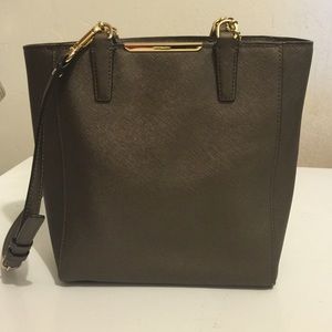 Coach golden brown crossbody. Gently used