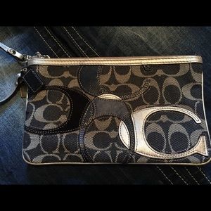 Authentic Coach Wristlet