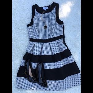 Elle Polka dot mini dress