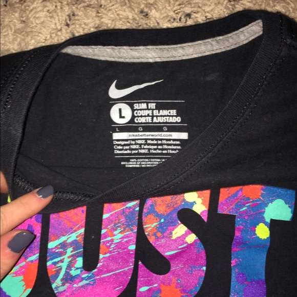Nike- Just Do It Shirt - Picture 2 of 2