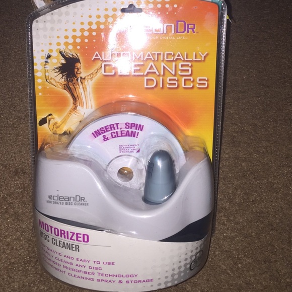 NEW motorized disc cleaner