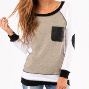 Color Block Sweater - image 1