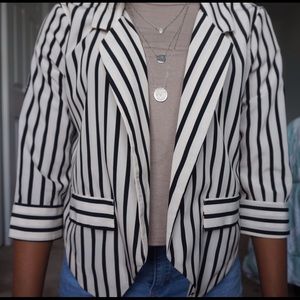Striped Blazer