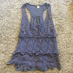 Crochet tank top