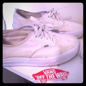 Girls White Vans