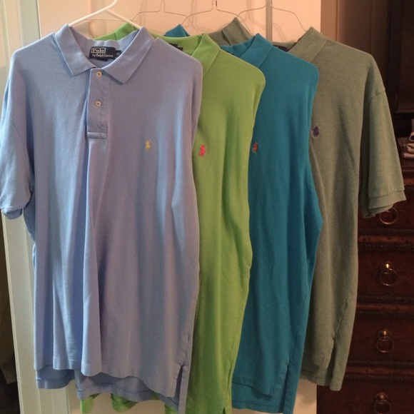 Polo Ralph Lauren men's polo shirts- 4 for $60!