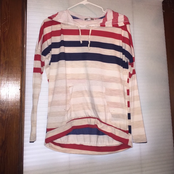 Striped long sleeve shirt