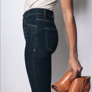 Imogene + Willie slim indigo denim.