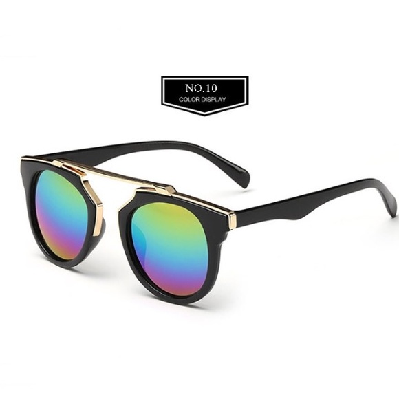 • Top Bar Reflective Sunnies • - Picture 2 of 3