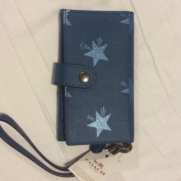 COACH Star Wristlet