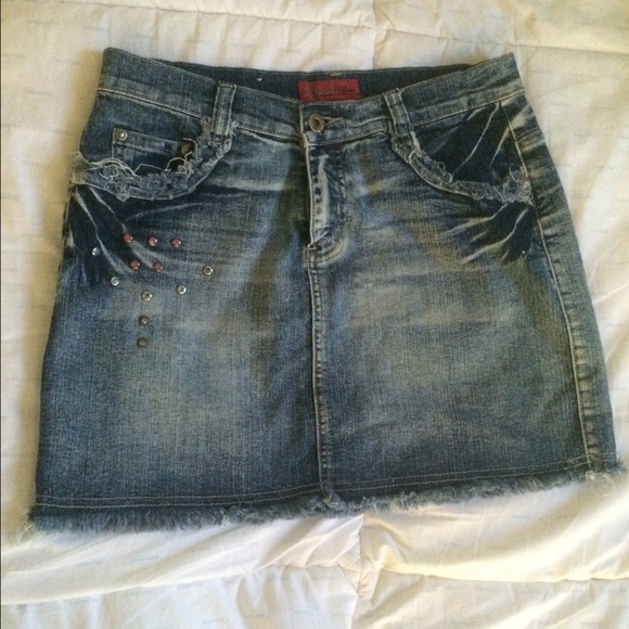 Denim skirt