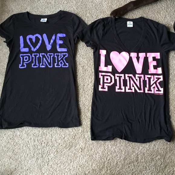 🌹🌷VICTORIA'S SECRET PINK TOPS (2) BUNDLE🌹🌷 - Picture 4 of 4