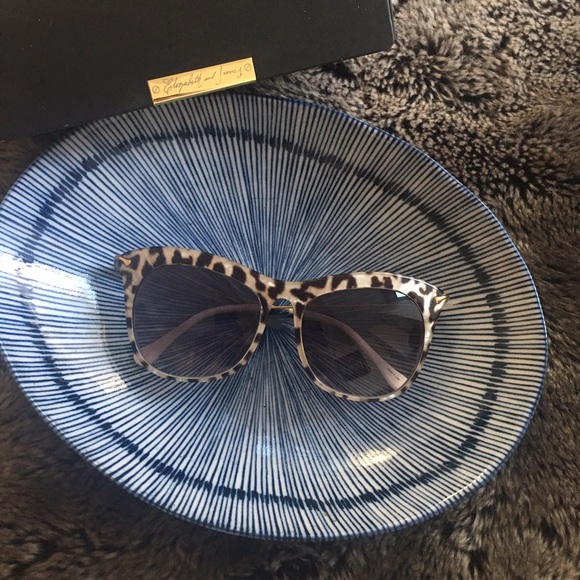 Elizabeth and James Accessories - Elizabeth and James Fairfax Leopard Sunglasses LE Elizabeth and James Accessories - Elizabeth and James Fairfax Leopard Sunglasses LE