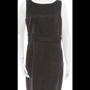 David Meister Black Sheath Dress