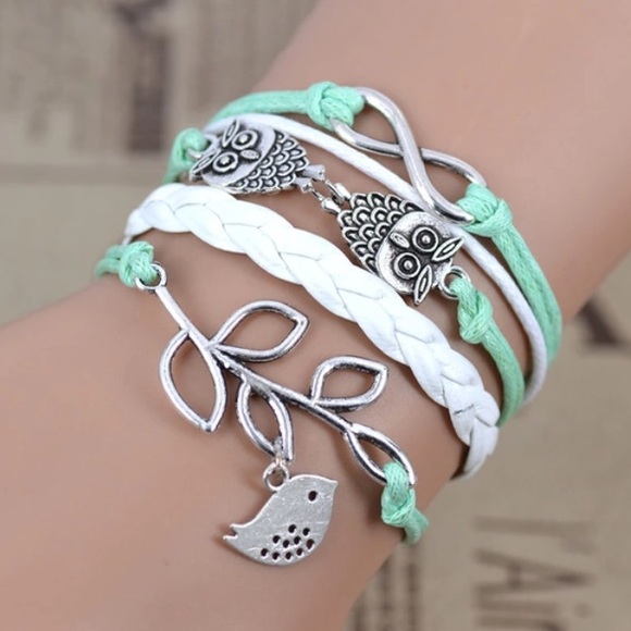 • Teal Owl Bracelet •