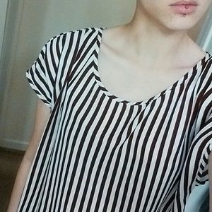 SOLD Red Striped Shirt