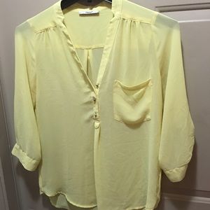 Yellow blouse