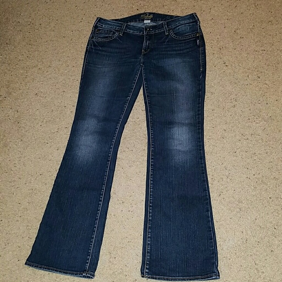Silver jeans