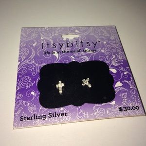 Cross earrings