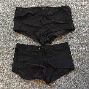 Swim bottoms shorts  pair