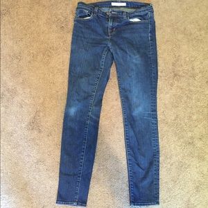 J BRAND dark skinny jeans