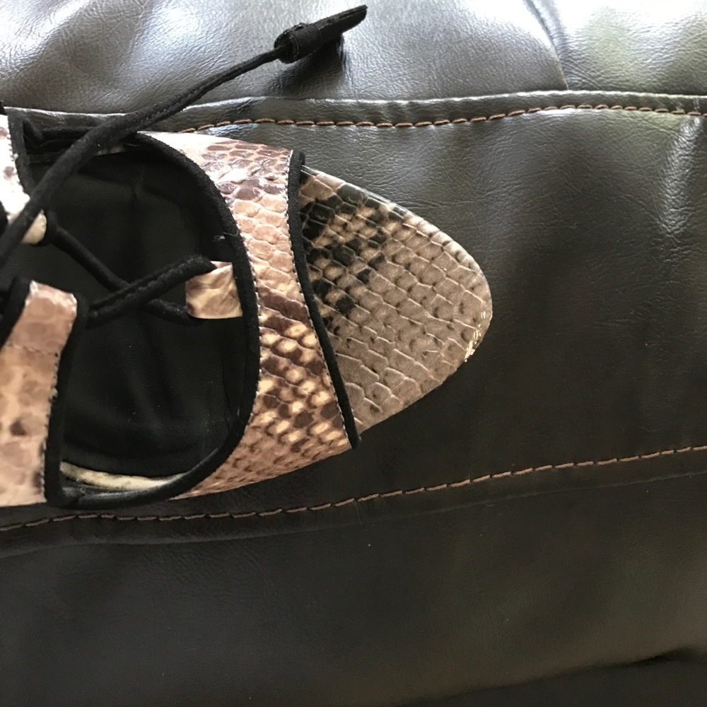 {Zara} lace up heels - Picture 6 of 7