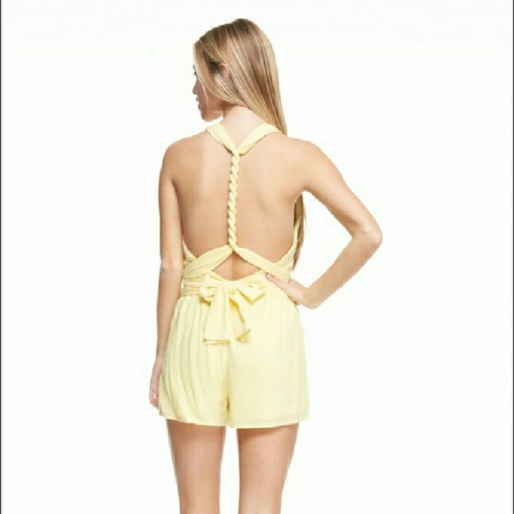 💛 Tea n Cup Backless Romper 💛 - Picture 3 of 4