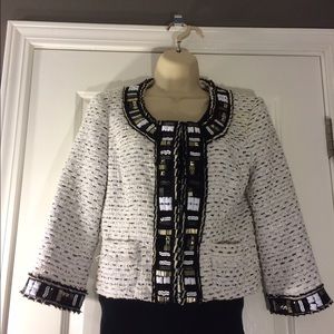 White House Black Market Tweed Jacket