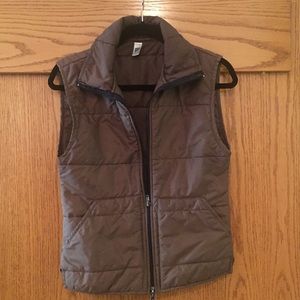 American Apparel nylon vest with pockets unisex S