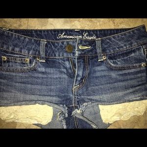 SEXY AE shorts.  Sz 0