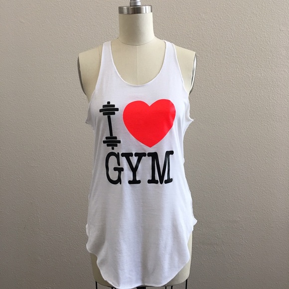 I ❤️ Gym tank top.