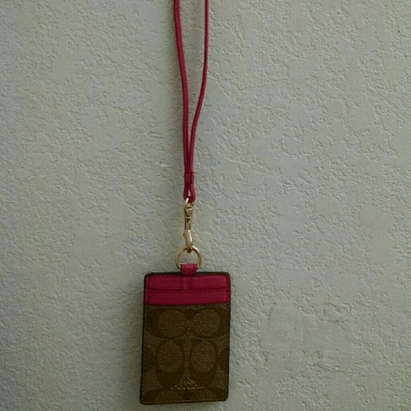 Authentic coach Lanyard.
