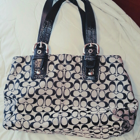 Coach business tote, large handbag
