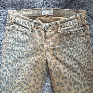 Current/Elliott Jeans - Current Elliott Stiletto Skinny Jean Leopard 27 Current/Elliott Jeans - Current Elliott Stiletto Skinny Jean Leopard 27