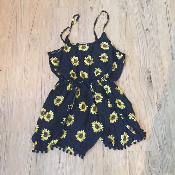 Sunflower romper