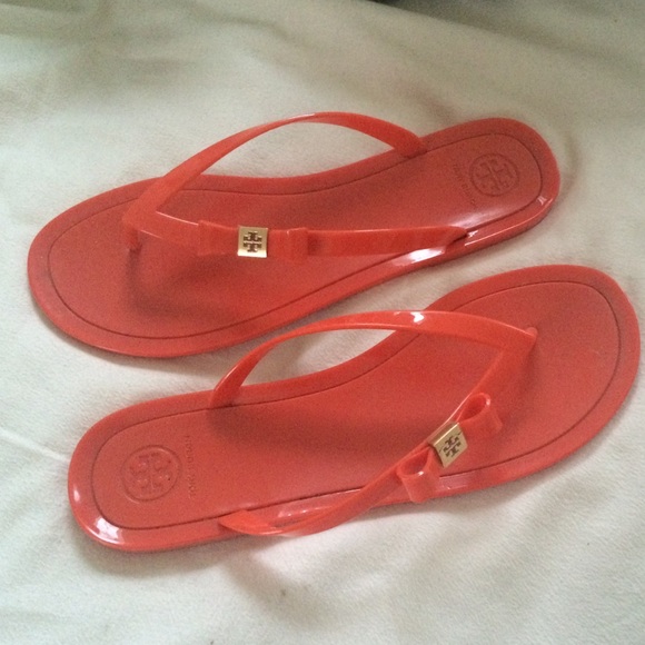 Size 10 Tory Burch Jelly Flip-flops!