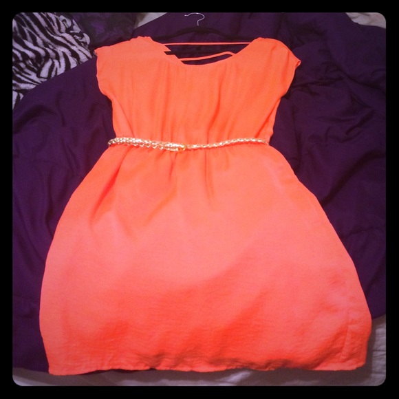 Charlotte Russe dress with gold belt! - Picture 1 of 3