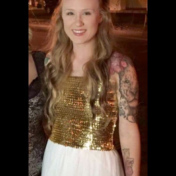 Sequin Tube Top