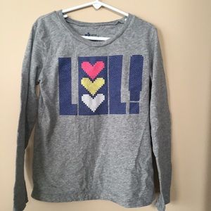 Grey, Girls Longsleeve