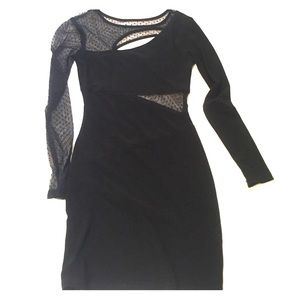 Black Evening Cocktail Dress