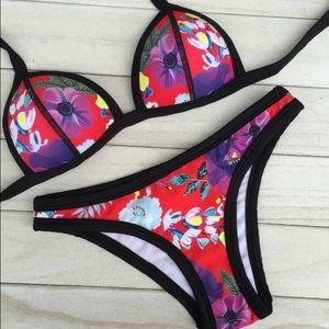 Two pieces bathing suit