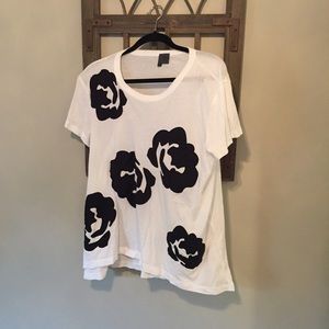 Anthropologie Rose Tee