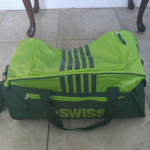 Bright Green Athletic Bag