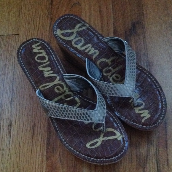 Sam Edelman Shoes - 🎈SALE🎈SAM EDELMAN ROMY Sandal Embossed Leather