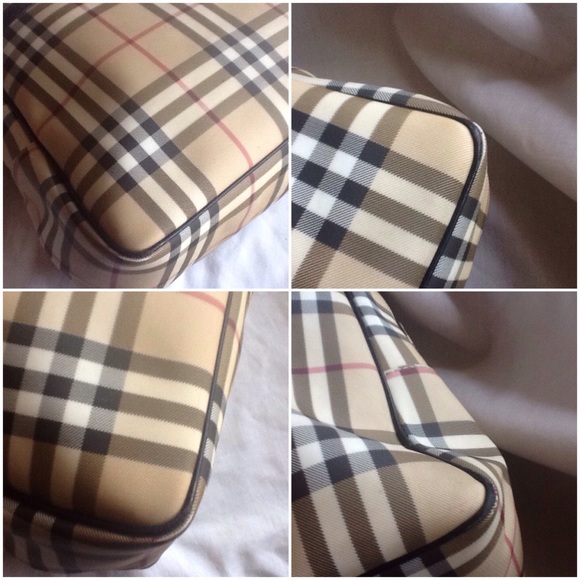 Burberry Nova Check Black Weekend Satchel Bag - Picture 4 of 4