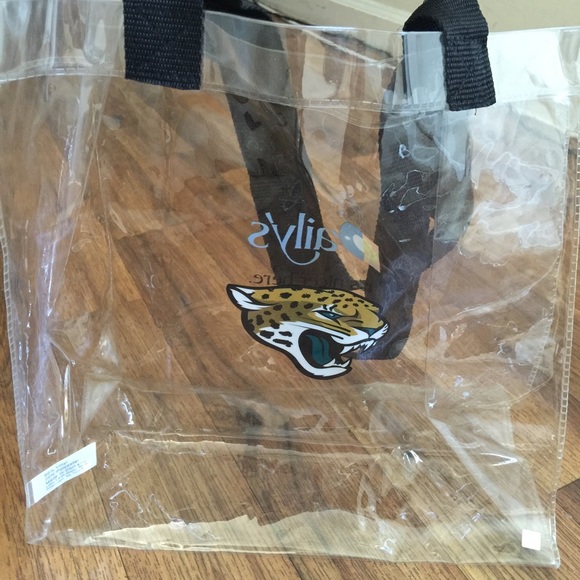 NFL Clear Gameday bag. Jacksonville Jaguars team.